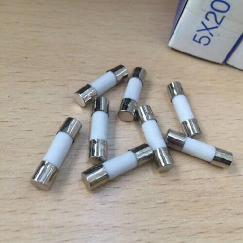 100pcs ceramic fuse 20A 250V 5*20 original high quality ceramic fuse 5*20 20A