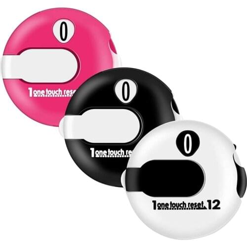 3 Pcs Mini Golf Score Counter Golf Stroke Counter with One Contact Reset Shot Putt Indicator Sport Accessories