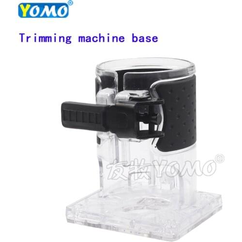 Quick install Trimmer Base Plastic Base Board Woodworking Edge Cutter for Makita Electric Trimming Machine wood tools parts