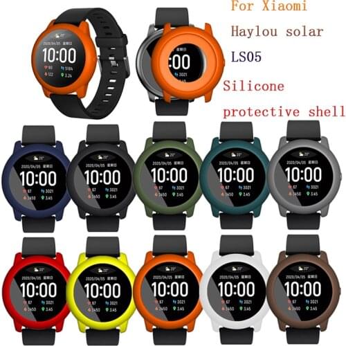 Case Cover For Haylou Solar LS05 Smart Watch TPU Soft Silicone Protector Frame Soft Protect Shell For Xiaomi Haylou Solar LS05