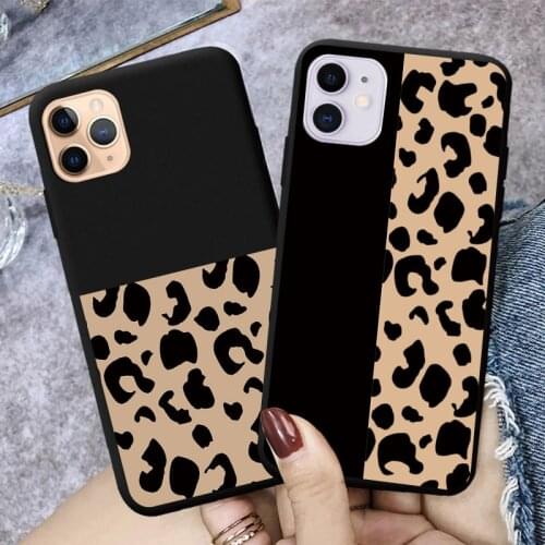 Leopard Print Phone Case For Xiaomi Redmi Poco X3 F3 K40 Note 8 9 Pro 8T 7 5 K20 K30S 10X Mi 10S 9 10 11 Lite Pro Ultra Soft Bag