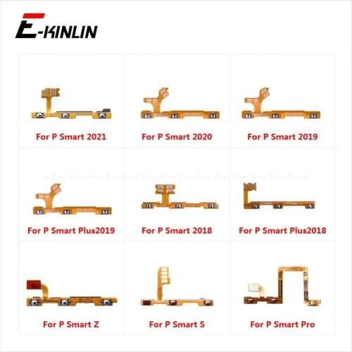 Switch Power ON OFF Button Flex Cable Ribbon For HuaWei P Smart S Z Pro Plus 2018 2019 Mute Silence Volume Key Repair Part