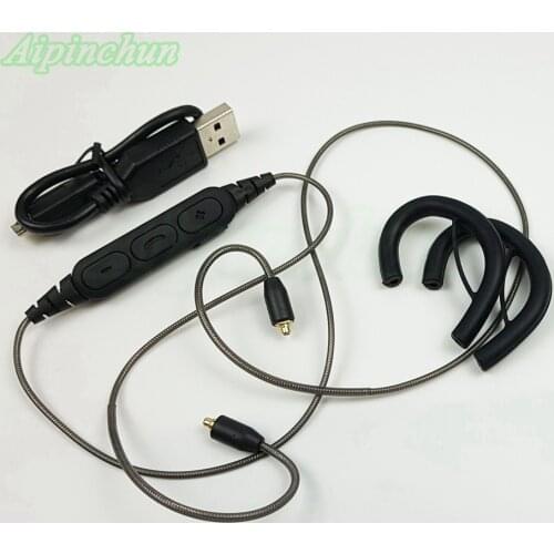 Aipinchun MMCX Headphones Replacement Cable Wireless Bluetooth for Shure SE215 SE535 SE846 SE425 SE315 for Westone W60 W50 W40