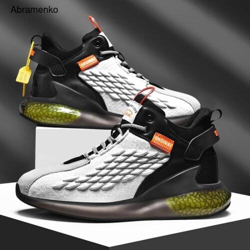 Men Casual Shoes Classic High Top Shoes Men Fashion Sneakers Outdoor Fitness Shoes Trend Light Jogging Shoes Men Vulcanize Shoes
