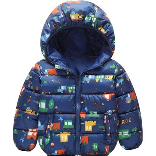 Baby Boys Jacket Autumn Winter Jacket Coat Kids Warm Thick Hooded Children Outerwear Coat Girl Boy clothing coats