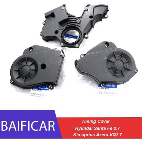 Baificar Brand New Genuine Timing Cover 213703E000 213603E000 213503E000 For 06-10 Hyundai Santa Fe 2.7 Optima Rondo
