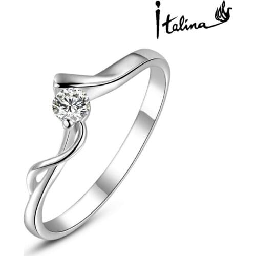 New Sale Brand TracysWing Rings for women Genuine Austria Crystal Copper Gold Color Fashion ring Zirconia #RG91287