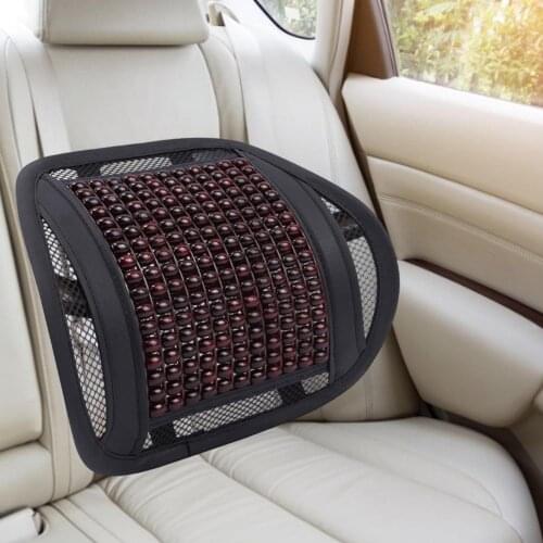 Car Truck Office Home Cushion Seat Chair Lumbar Back Support Chair Back Support Massage Cushion Mesh Relief Lumbar Brace Chair