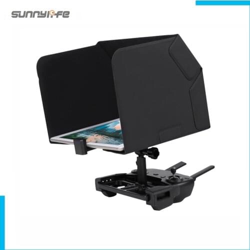 Remote Controller Tablet Holder with Sun Hood Neck Strap Adjustable Angle for DJI Mavic Air 2S/Mini/Pro/2/Air/Spark