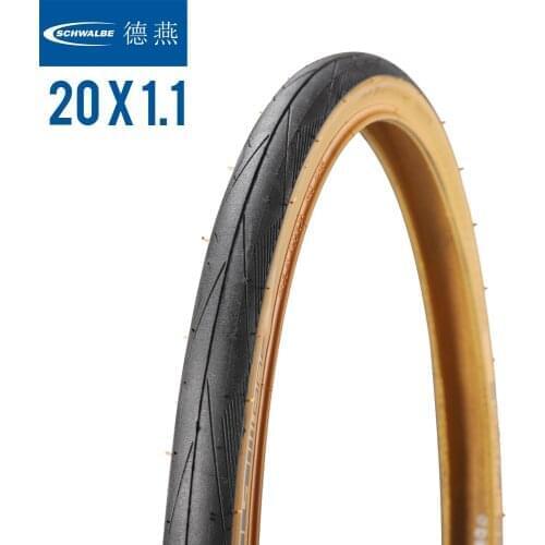 SCHWALBE folding bike bicycle tire 20x1.10 28-406 67TPI road mountain bike tires MTB ultralight 260g tyres 20er 85-115 PSI