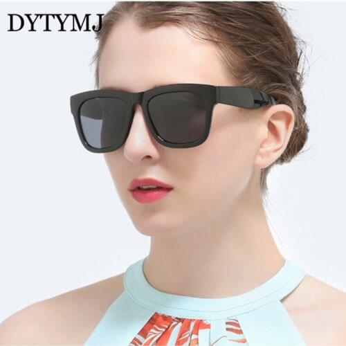 DYTYMJ Classic Square Sunglasses Men Vintage Mirror Sun Glasses for Women/Men Brand Designer Sunglasses Gafas De Sol Mujer 2020
