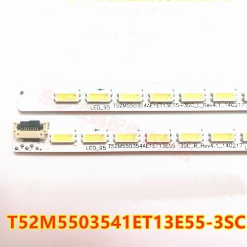 LED backlight strip FOR THO MSON TV 55F3500A 55L3305CS T52M550354AE1ET13E55-3CS_L/R 96leds 3V 687*6.5mm