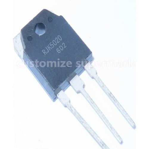 5PCS/LOT NEW RJK5020 TO-3P 500V 40A Triode transistor