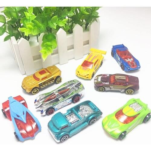 8 Sliding Small Sports Car Alloy Car Model Cartoon Mini Car Ornaments Model Childrens Alloy 1:64 Racing Toy Holiday Gift