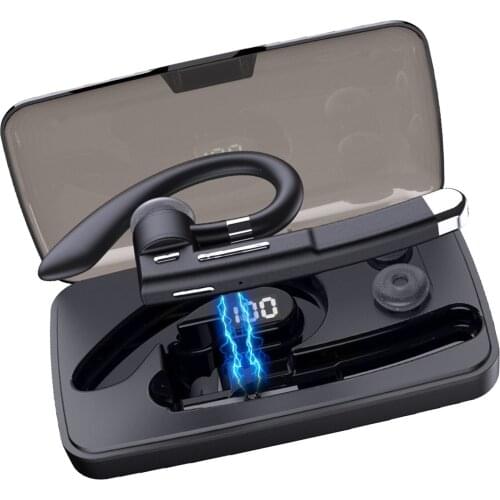Wireless Bluetooth Headset Headphone Earphone Sport Handfree W/Charging Case