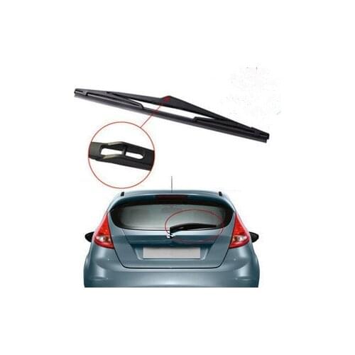 FUNDUOO For Ford Fiesta 2008 2009 2010 2011 2012 2013 2014 12" Rubber Rear Window Windscreen Wipers Windshield Wiper Blades