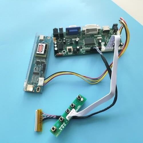 Kit for LQ170M1LA Monitor Display 1920x1200 Controller Board driver Screen panel 2 lamps 30pin HDMI+DVI+VGA LCD Audio DIY 17"