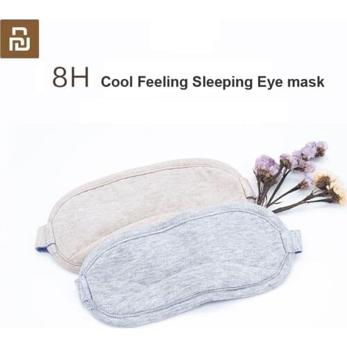 Youpin 8H Eye mask Travel Office Sleeping Rest Aid Portable Breathable Sleep Goggles Cover Feel cool ice Cotton