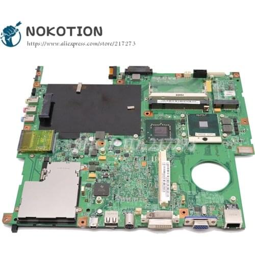 NOKOTION MBTK301001 MB.TK301.001 48.4T301.01N For Acer Extensa 5620 laptop motherboard 965PM DDR2 with graphics slot free cpu