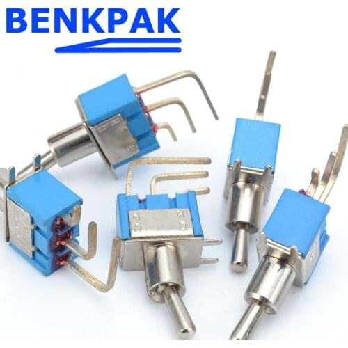 Miniature toggle switch ON-ON