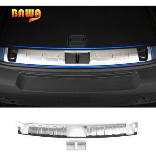 BAWA Interior Mouldings for Jeep Renegade 2016-2017 Trunk Protect Door Sill Accessories for Jeep Renegade