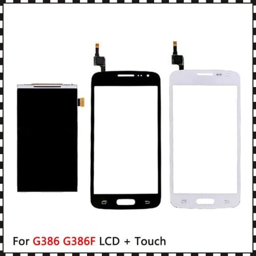 New High Quality 4.5'' For Samsung Galaxy G386 G386F Lcd Display With Touch Screen Digitizer Sensor