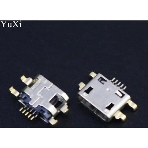 YuXi 1PCS Mini Micro USB Jack Charging Port connector power plug dock For OPPO Y75 Y90 cell phone replacement parts