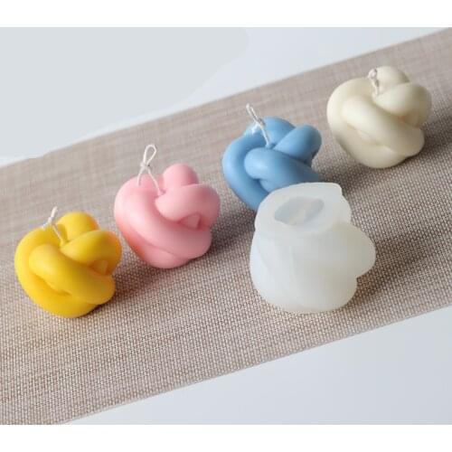 Silicone Candle Mold 3d Magic Ball Shape Clay Mousse Fondant Cube Mould Pudding Candy Soap Crystal Epoxy Resin Molds