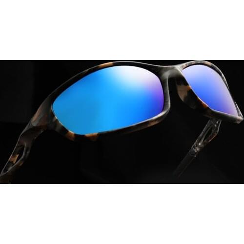 Polarized Sunglasses Men Fishing Anti-UV Square Frame Women Sports Sunglasses Windproof Glasses Fashion Brand Designer UV400