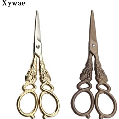 Vintage Scissors Retro Zakka Stainless Steel Needlework Embroidery Cutting Sewing Scissor Supplies Tailor Shears Tools Shears