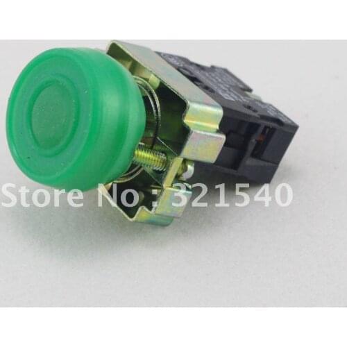 1 N/O XB2BP31C Momentary Green Booted Covered Pushbutton