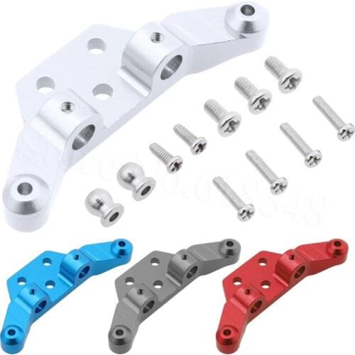 1pcs/lot Upgrade part Shock Tower (F/R) (AL.) For WLtoys 1/28 RC Car K969 K989 K999 P929 4WD Short Course Drift Off Road Rally