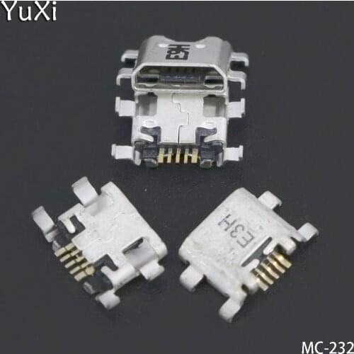 10pcs Micro mini USB Charging Charge jack socket Connector Dock plug Port For Huawei P7 P8 LITE(2017) PLAY 5C MAIMANG 6 Honor 8