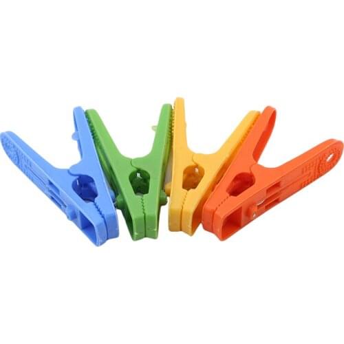 20pcs/pack Hot Sale Plastic Clothespins Household Clothespins Socks Underwear Drying Rack Holder Laundry Hanging Pins Clips