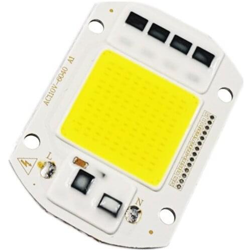 5pcs 20W 30W 50W LED Floodlight COB Chip 110V 220V Input Integrated Smart IC Driver