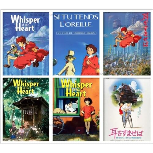 5d Diy Diamond Painting Anime Cartoon Whisper Of The Heart Mimi Wo Sumaseba Diamond Mosaic Cross Stitch Kit Art Home Decor Gift