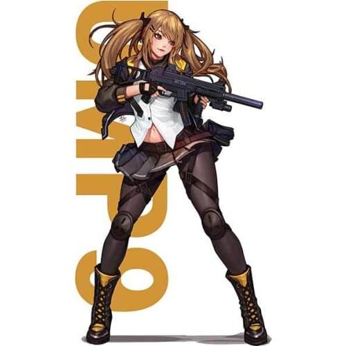 Personality Girls Frontline Car Accessories Stickers Motorcycle Decal Graffiti Sticker Waterproof Decoration Apply To Car Window