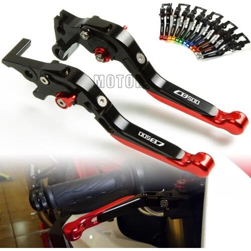 For Honda CB500 1994 1995 1996 CB 500 CNC Aluminum Motorcycle Adjustable Folding Extendable Foldable Fold Brake Clutch Levers