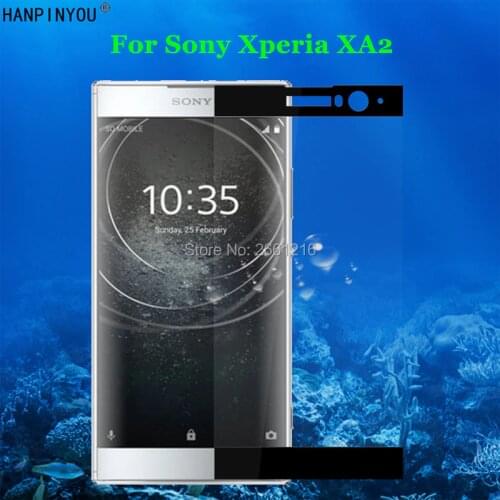 For Sony Xperia XA2 / Dual H3113 H3123 H3133 H4113 5.2" Full Coverage Tempered Glass 9H 2.5D Premium Screen Protector Film
