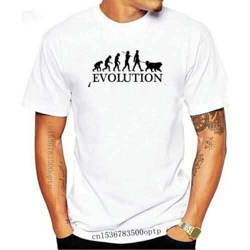 BERNESE MOUNTAIN DOG EVOLUTION OF MAN MENS T-SHIRT TEE TOP DOG GIFT WALKER