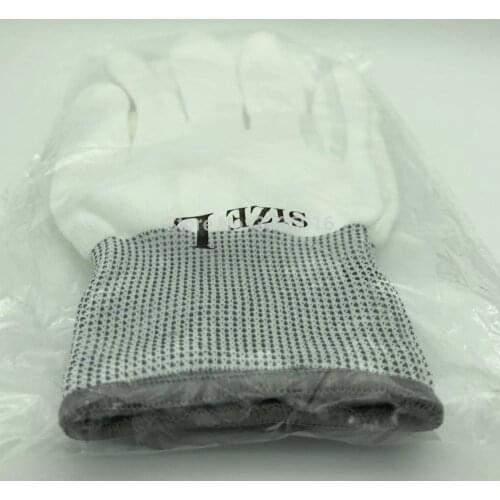 Repair tools antistatic freeze separation gloves for mobile phone repair Portable flexible and comfortable white color