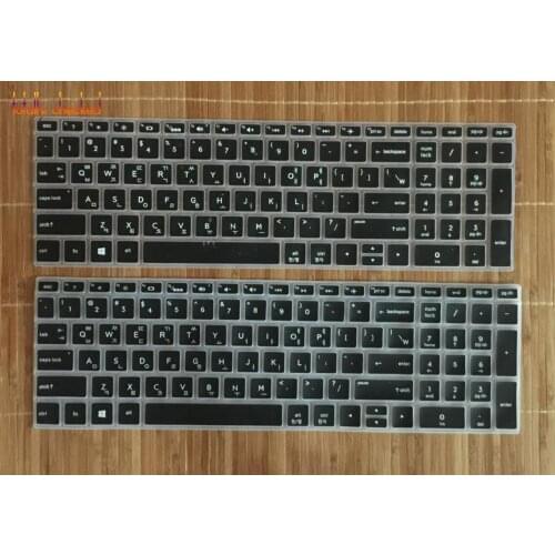 Korean Keyboard Cover Protector For 2018 HP ENVY x360 2-in-1 15.6" Laptop/ Pavilion 15.6 Inch Series / Envy 17.3" series