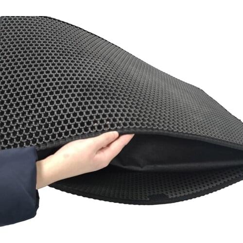 Pet Cat Litter Mat Waterproof EVA Double Layer Cat Litter Trapping Pet Litter Box Mat Foldable Clean Pad For Dog Cat Accessories