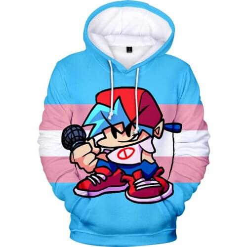 2021 Friday Night Funkin 3D Print Hoodies print Casual Style New Women/men Casual Slim Hot Sale comfatable hooded Clothes