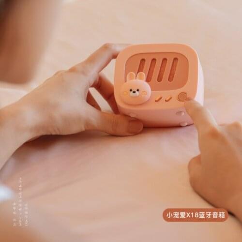 Portable large volume ultra long endurance wireless bluetooth small speaker J03