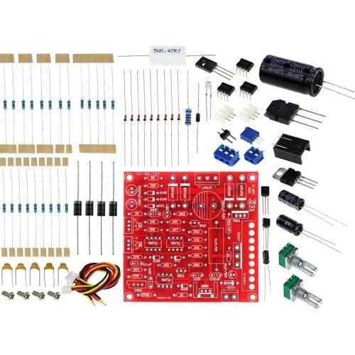 0-30V 2mA-3A DC Regulated Power Supply DIY Kit Continuously Adjustable Current Limiting Protection for School Education Lab