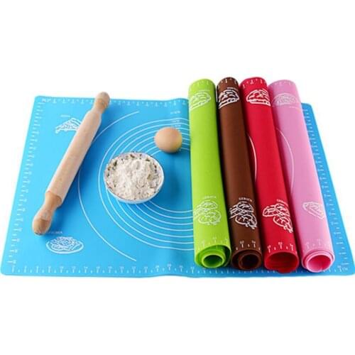 Multi-size Silicone Baking Mat Sheet Extra Large Baking Mat for Rolling Dough Macaroo Pizza Dough Non-Stick Maker Holder Pastry