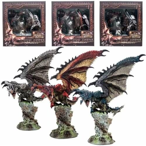 All series Monster Hunter Game Dragon PVC Action Figure Toy Japan Anime Monster Hunter World PS4 Dragon Figure Collectible Model