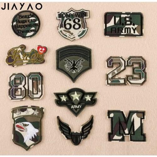 Embroidered patch badge patchs paste badge cap badge color letters embroidery cloth stickers