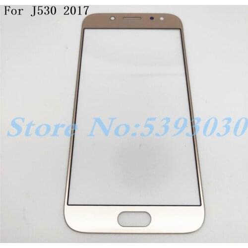 Front LCD Touch Screen Outer Glass Lens Replacement For Samsung Galaxy J5 J530 J530F J7 J730 J730F 2017